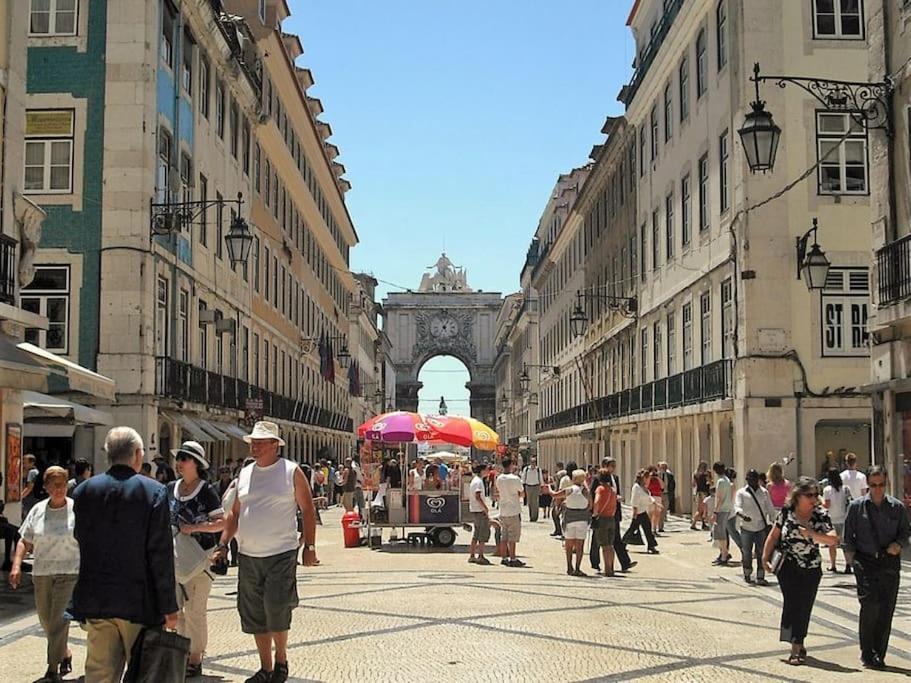 Sj2E Heart Of Baixa New Air Conditioning Spacious And Lovely Lisboa Eksteriør billede